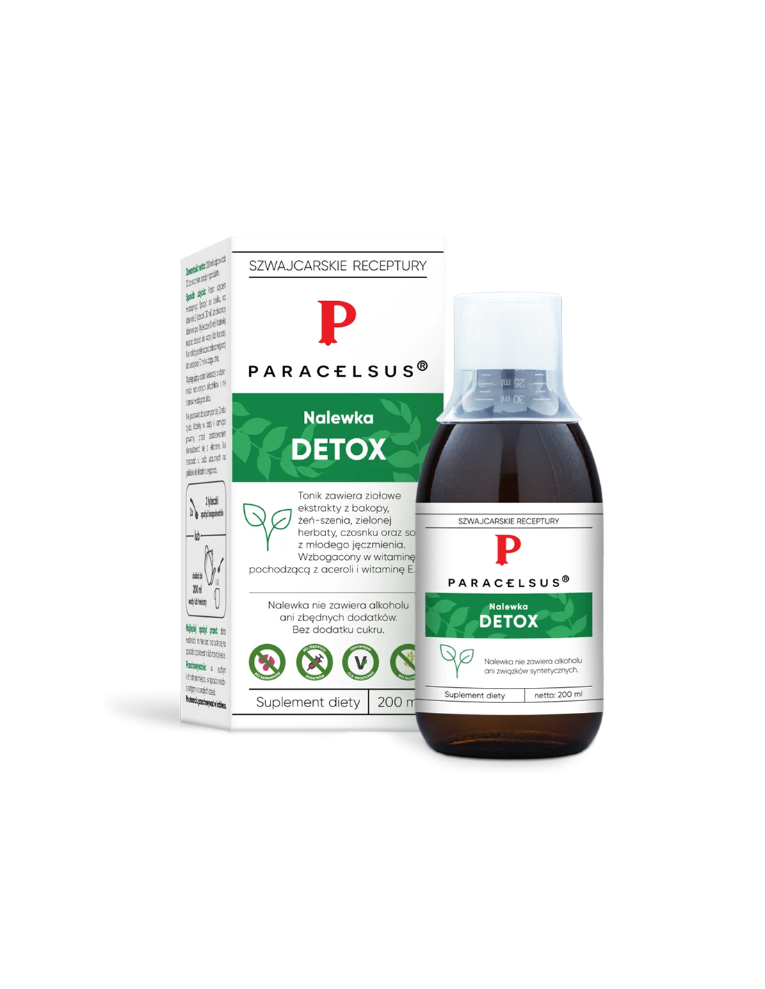 Paracelsus méregtelenítő tinktúra, 200 ml