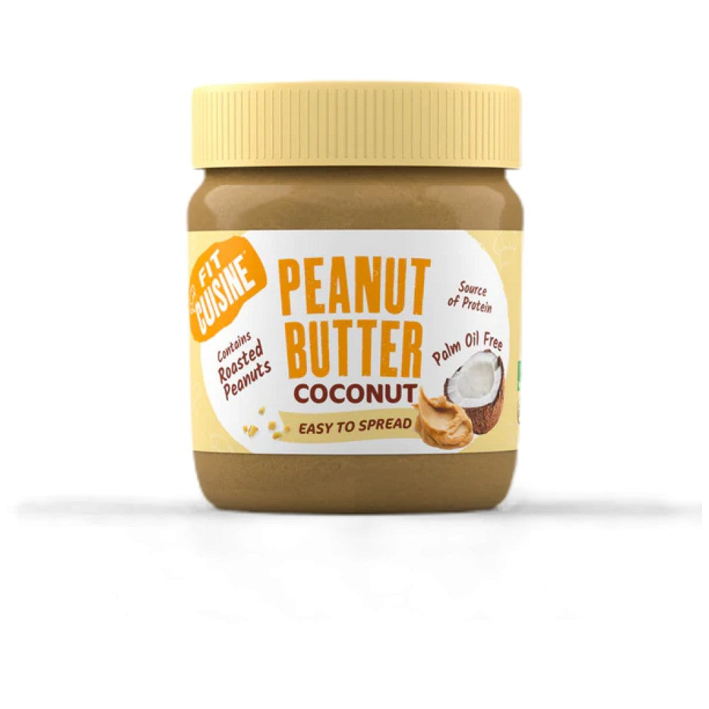 Fit Cuisine Peanut Butter with Coconut - 350 grams - Nutra Best Europe