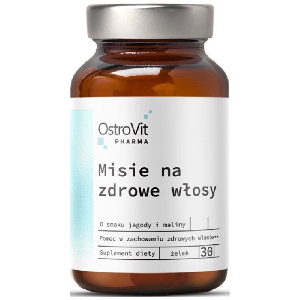 Pharma Bears/Rágható haj, bőr, köröm Formula 30 rágótabletta