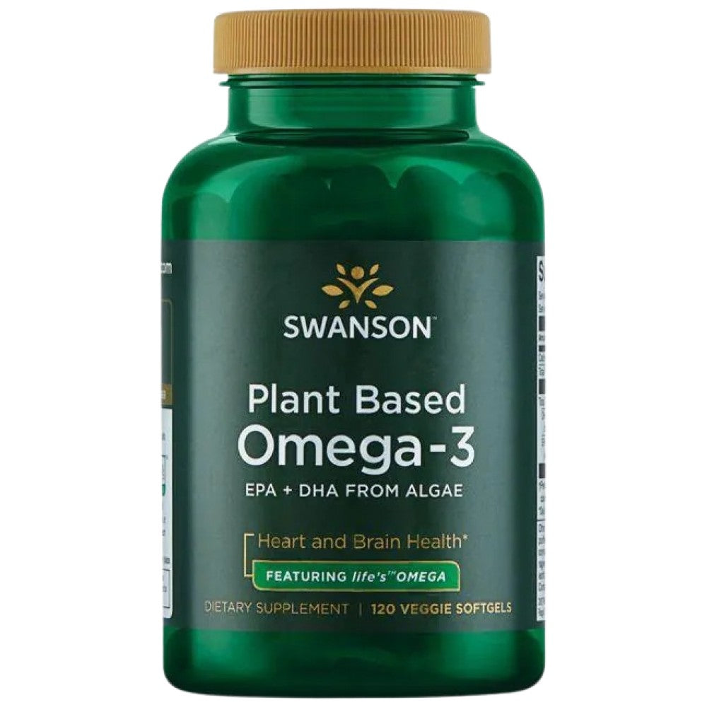 Növényi alapú Omega-3 | Az élet Omega - 120 gél kapszuláját tartalmazza