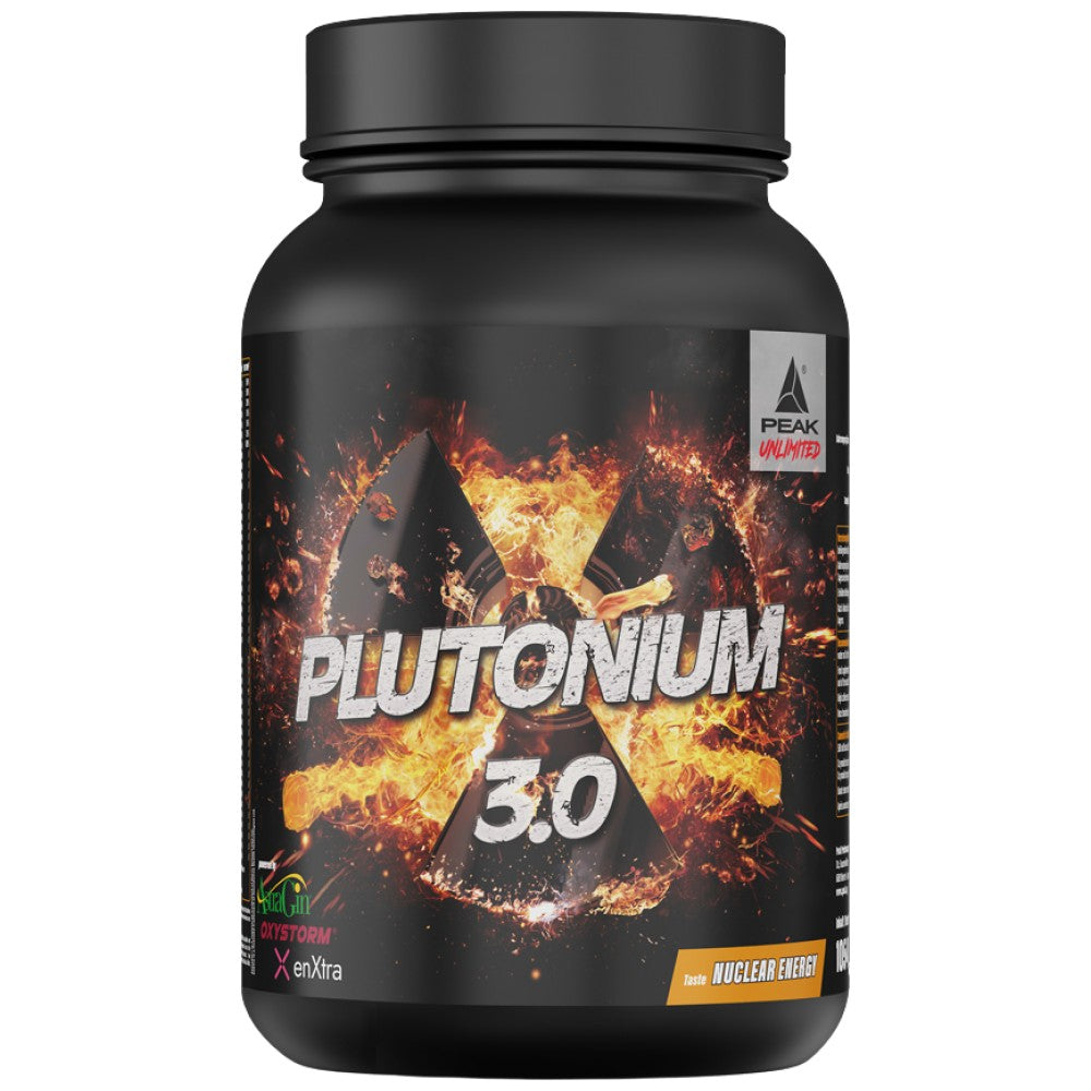 Plutónium 3.0 | All-in-One Pre-Workout - 1054 gramm + 63 kapszula