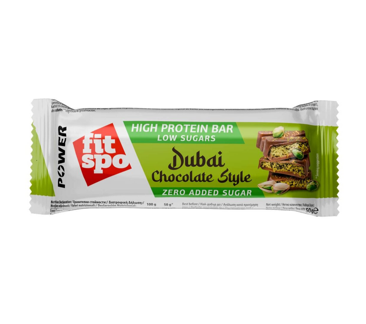 Power Bar Dubai csokoládé – 50 g
