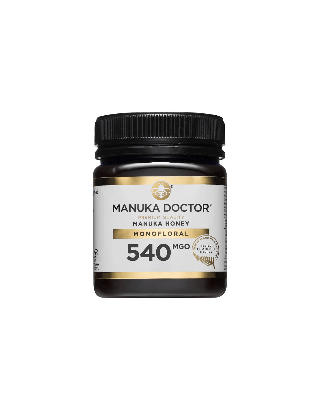 Prémium minőségű Monofloral 540 MGO - Monofloral manuka méz, 250 g