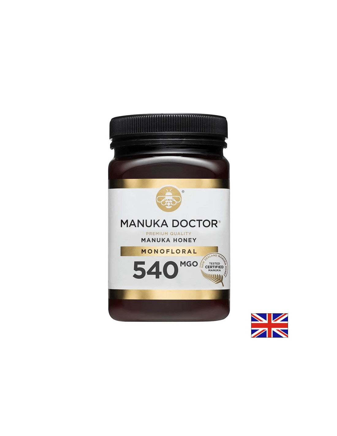 Prémium minőségű Monofloral 540 MGO - Monofloral manuka méz, 500 g