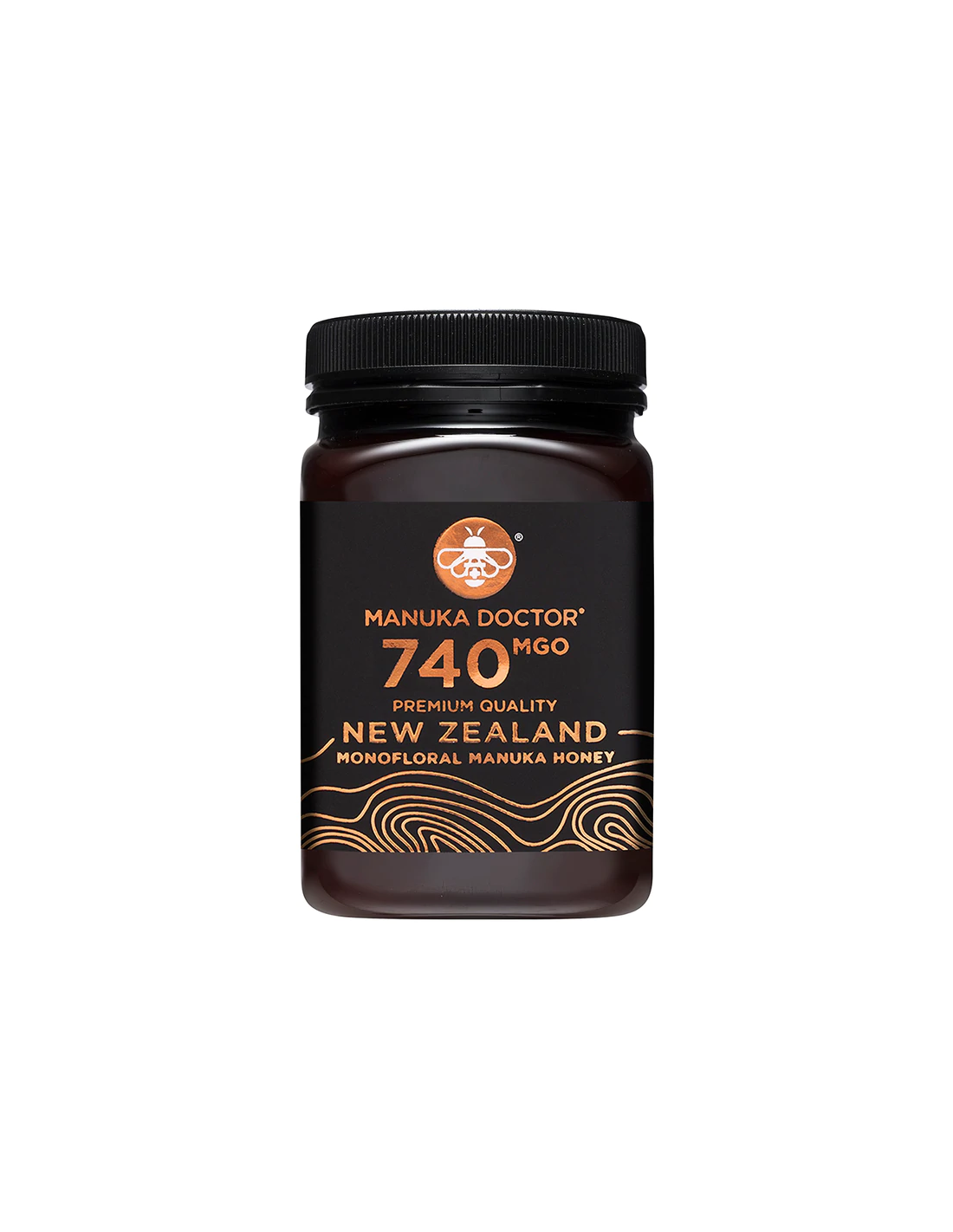 Prémium minőségű, monoflorális manuka méz (740 MGO), 500 g