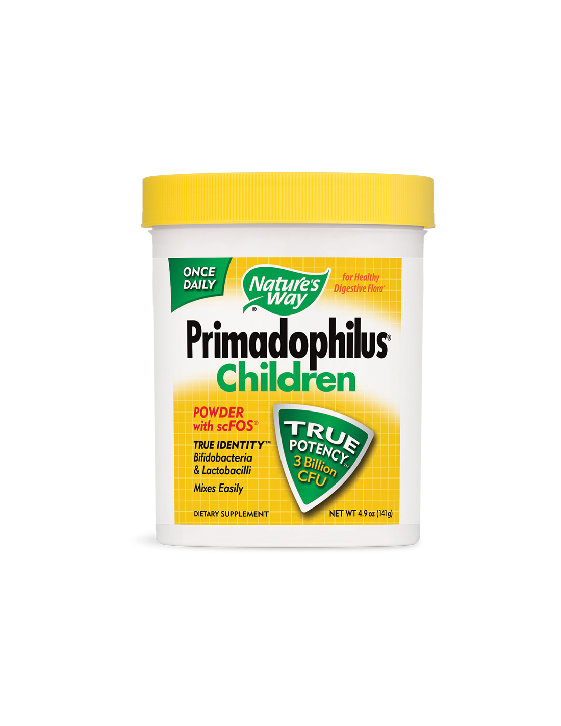 Primadophilus Children - Primadophilus Children's (por) 3 milliárd aktív probiotikum, 141 g Nature's Way