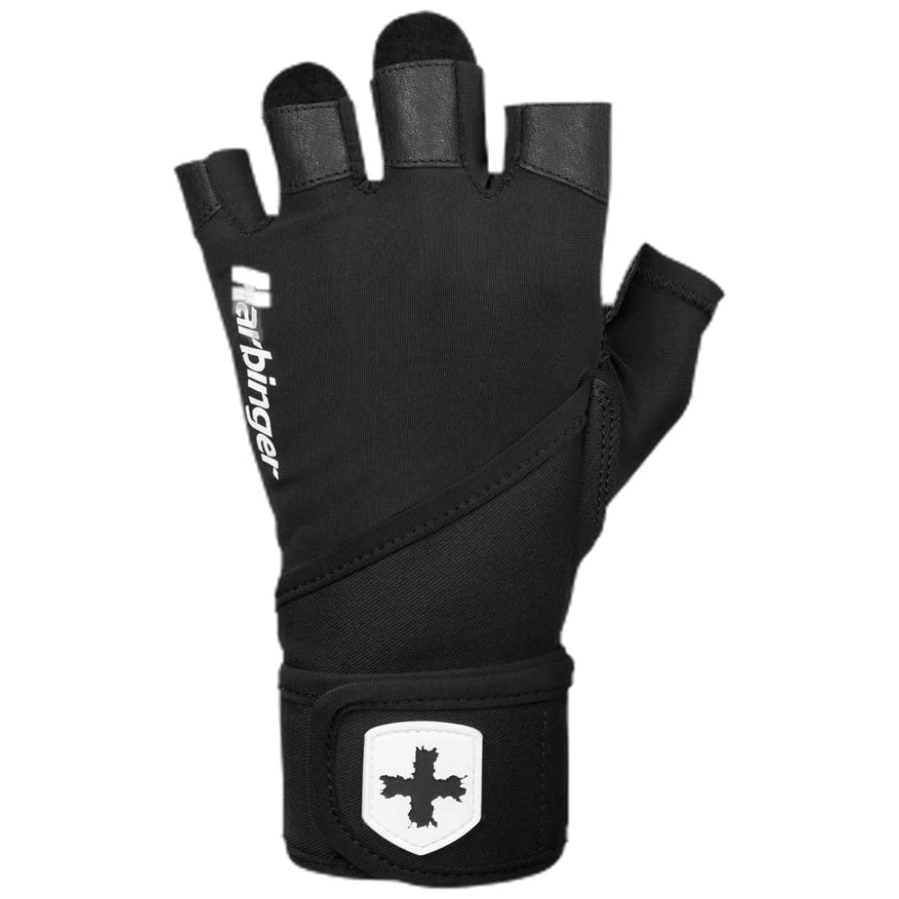 Férfi Gloves Pro Wrist Wraps 2.0/szegecsekkel - fekete