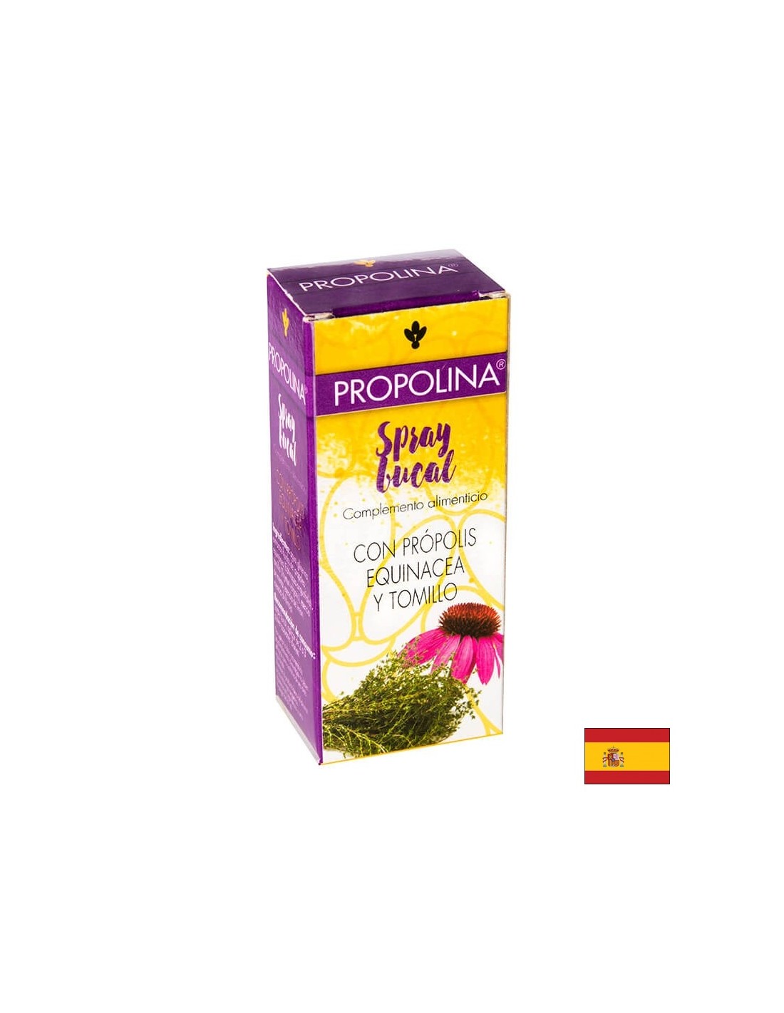 Propolina® torokspray (propolisszal, echinaceával és kakukkfűvel), 30 ml