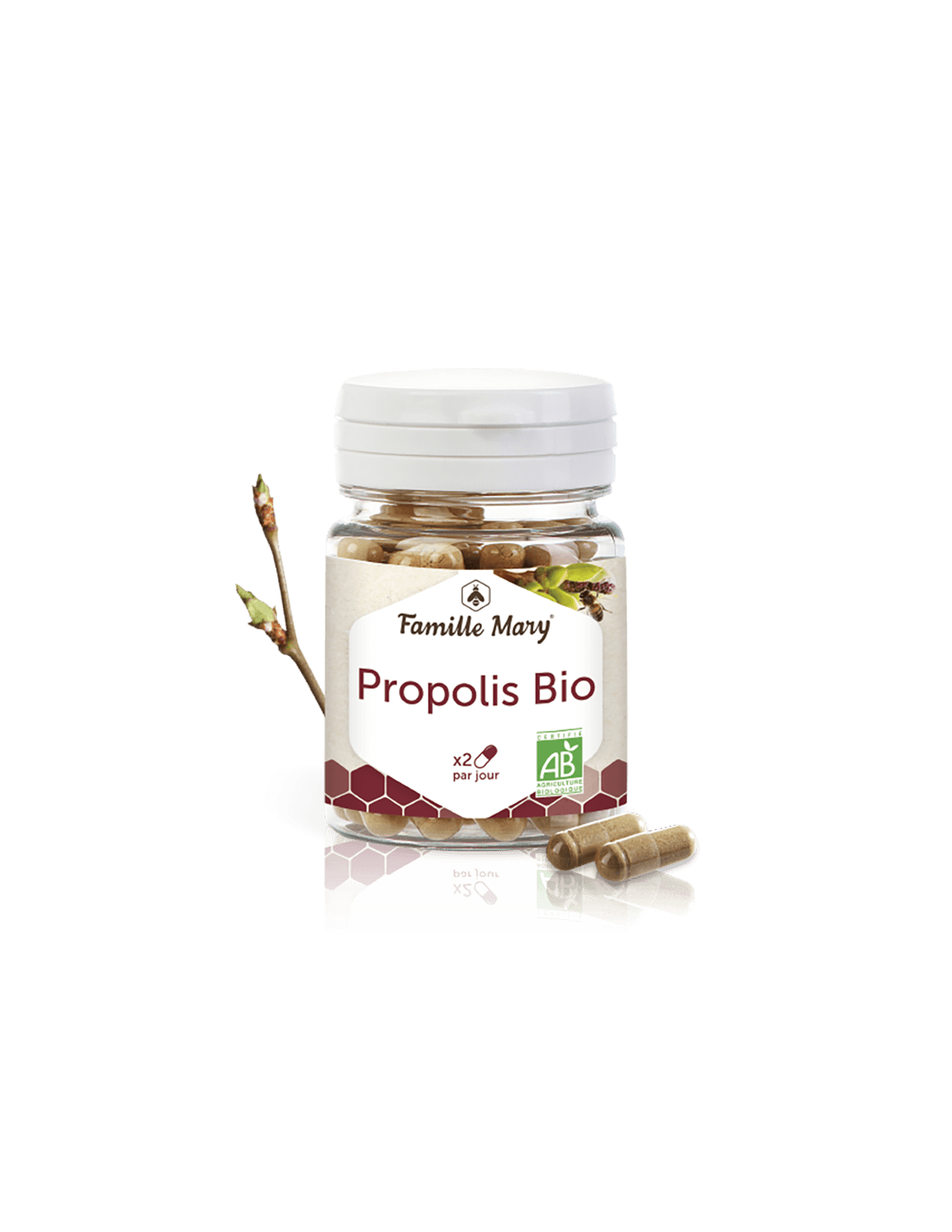 Propolis Bio/ Bio propolisz, 50 db Famille Mary kapszula