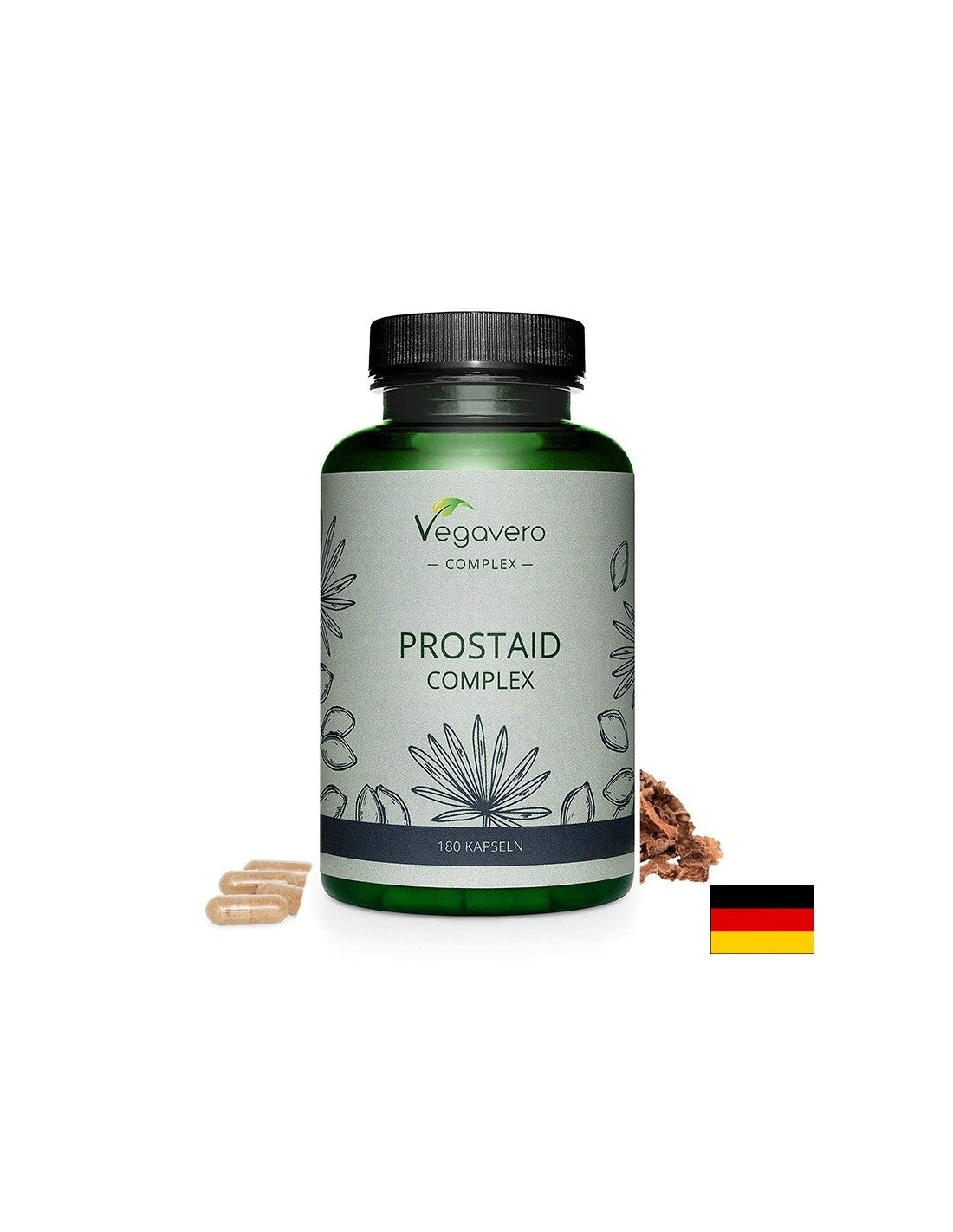 Gyógynövényes formula az egészséges prosztatáért - Prostaid Complex, 180 kapszula <tc>Vegavero</tc>