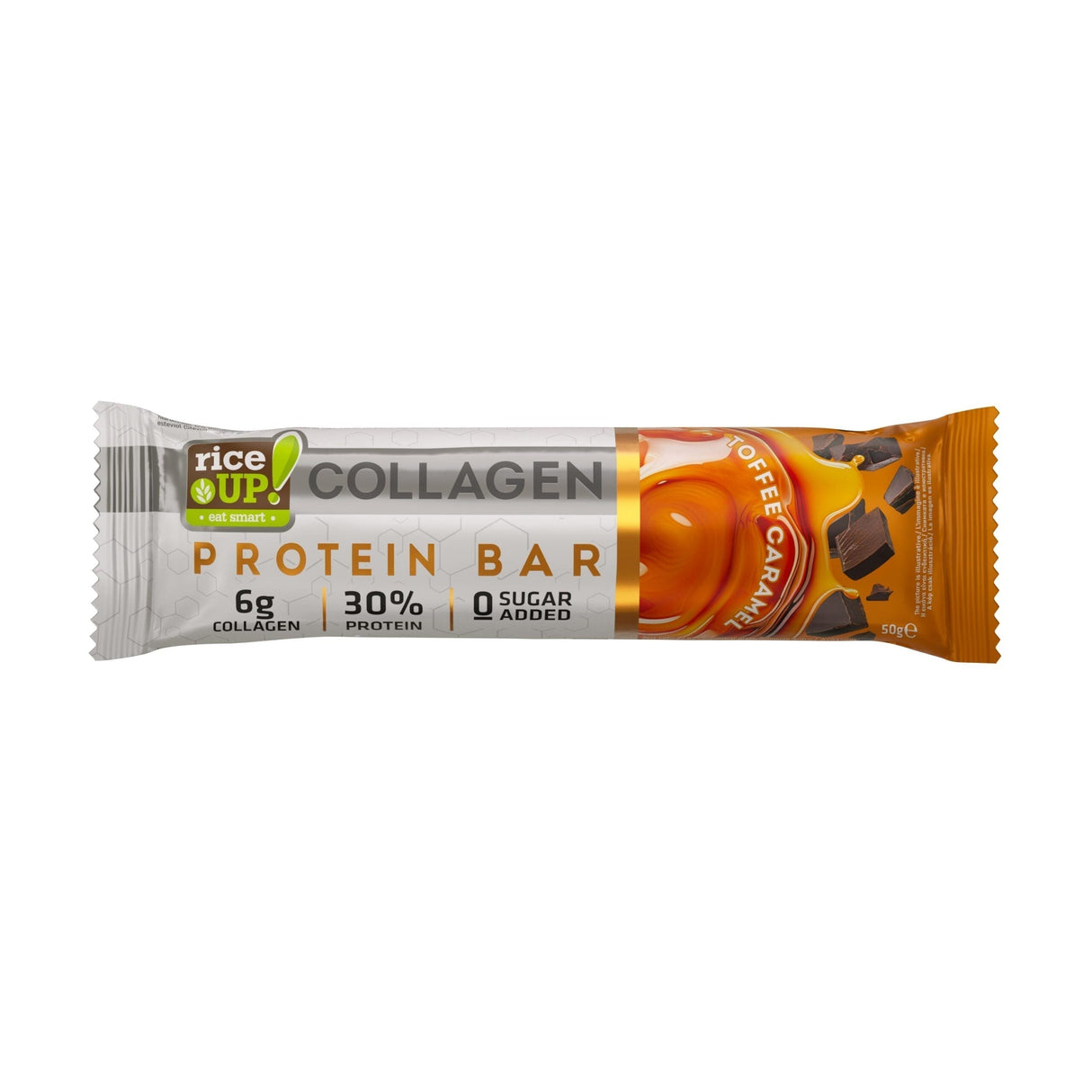 Fehérjeszelet 6 g kollagénnel & Hozzáadott cukor nélkül - 50g