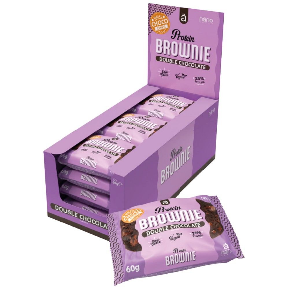 Protein Brownie | 26% fehérjével - 12 x 60 gramm