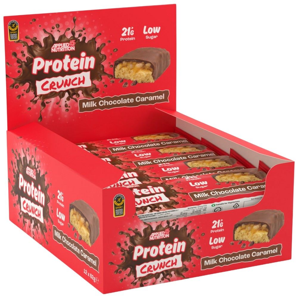 Applied Protein Crunch Bar - 12 x 65 grams - Nutra Best Europe
