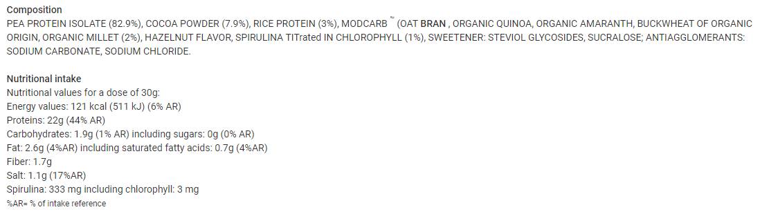 Protein Vegán | Tri Sources - 30 gramm