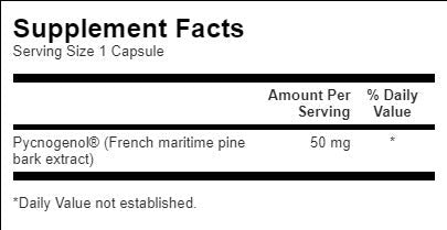 Pycnogenol 50 mg - 50 kapszula