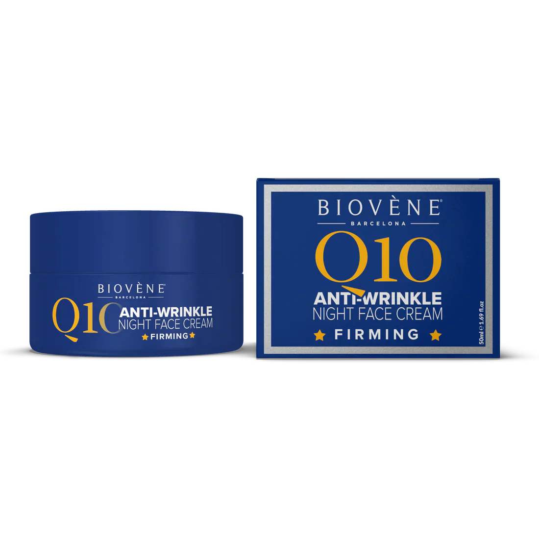 Éjszakai krém Q10-nel a helyreállításhoz és simításhoz - 50 ml