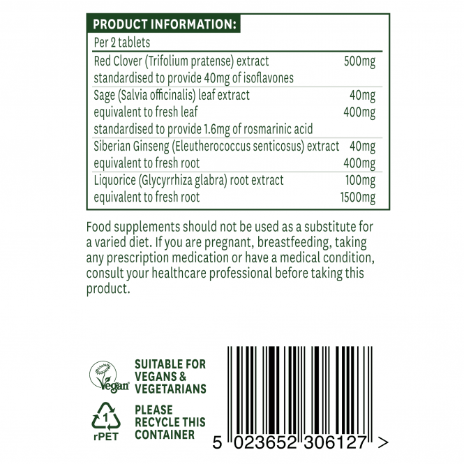 Red Clover Complex (Red Clover Complex) 60 tabletta NaturesAid