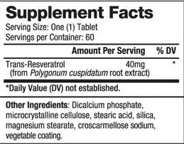Resveratrol 40 mg/60 kapsz