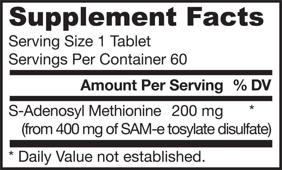 SAM-e 200 mg - 60 tabletta