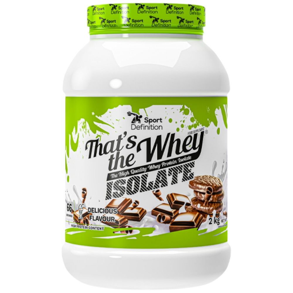That's The Whey ISOLATE - 2000 grams - Nutra Best Europe