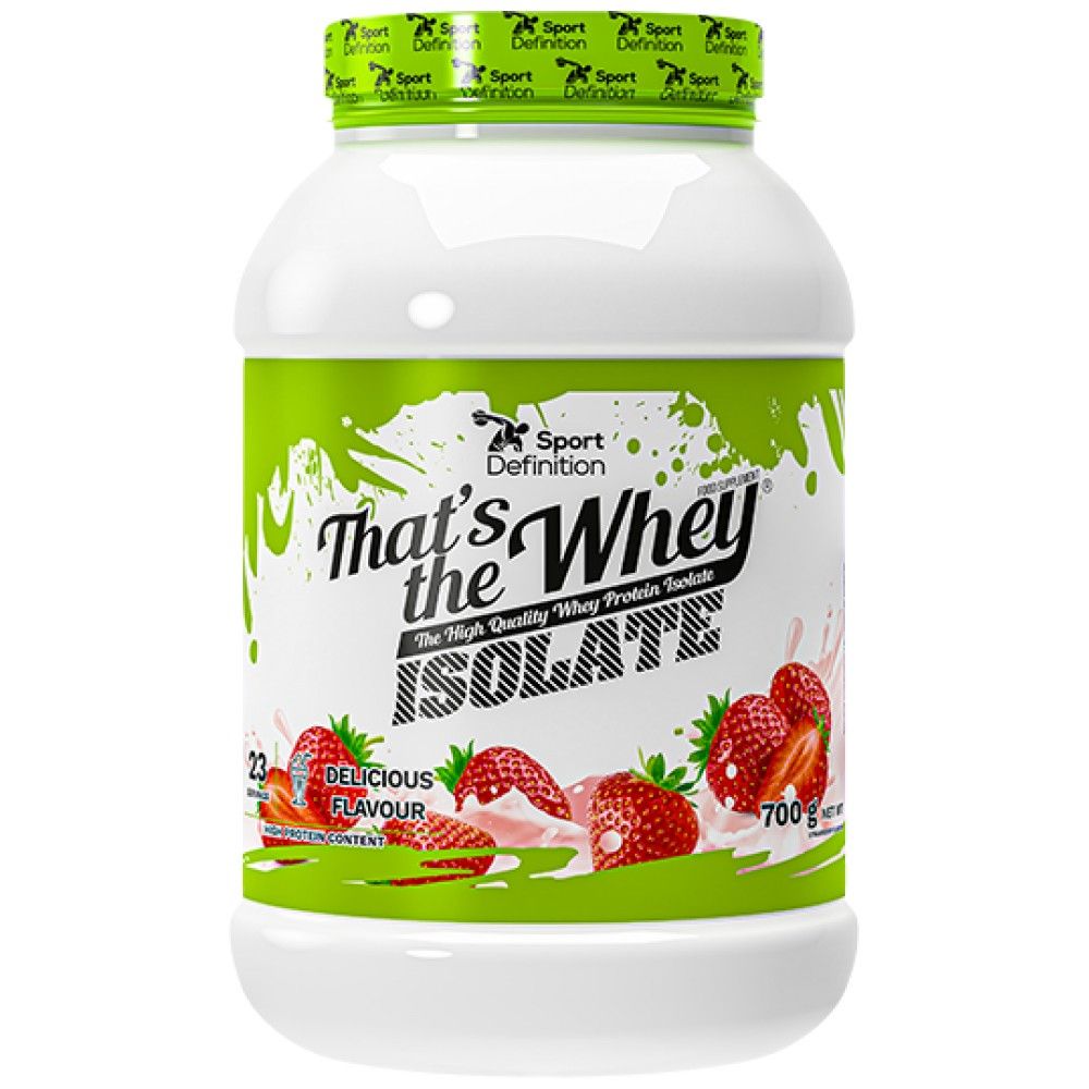 That's The Whey ISOLATE - 700 grams - Nutra Best Europe