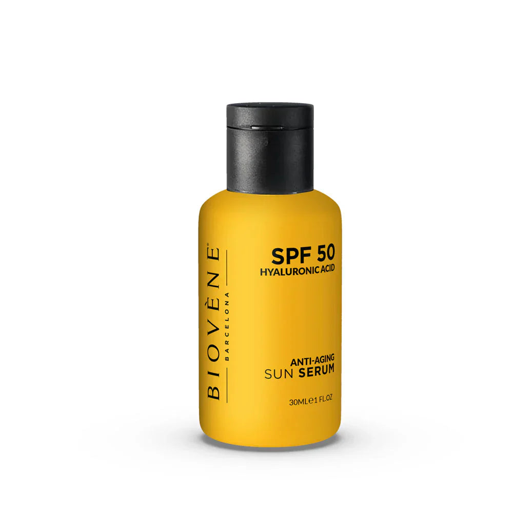 Öregedésgátló arc fényvédő SPF 50 hialuronsavval - 30 ml