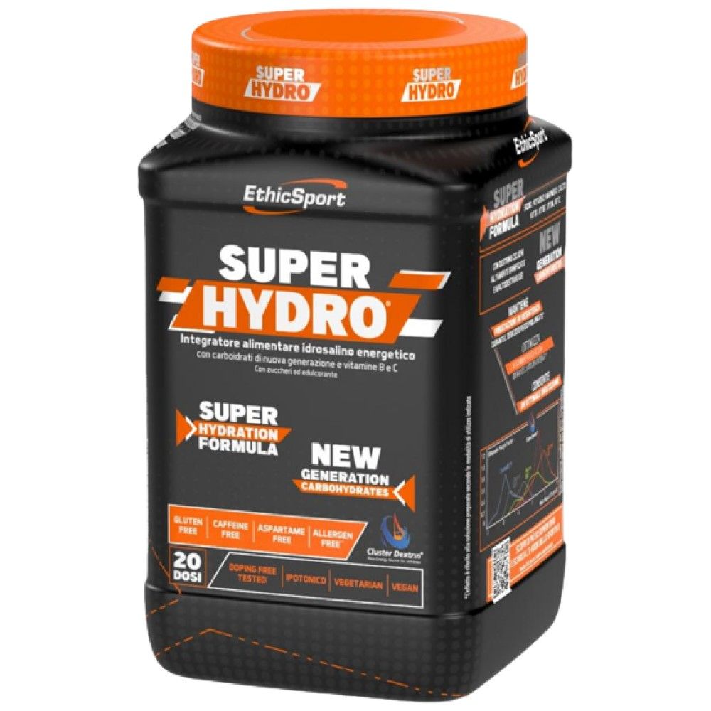 SUPER HYDRO | Elektrolitok & Szénhidrát - 500 gramm