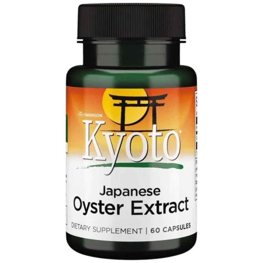 KYOTO Japanese Oyster Extract 500 mg - 60 capsules - Nutra Best Europe