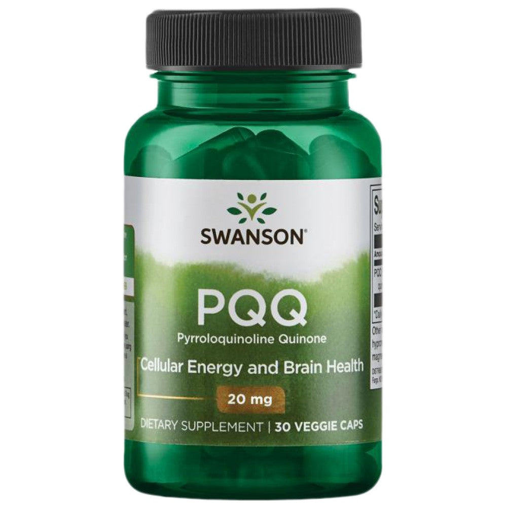 PQQ 20 mg / Pyrroloquinoline Quinone - 30 capsules - Nutra Best Europe