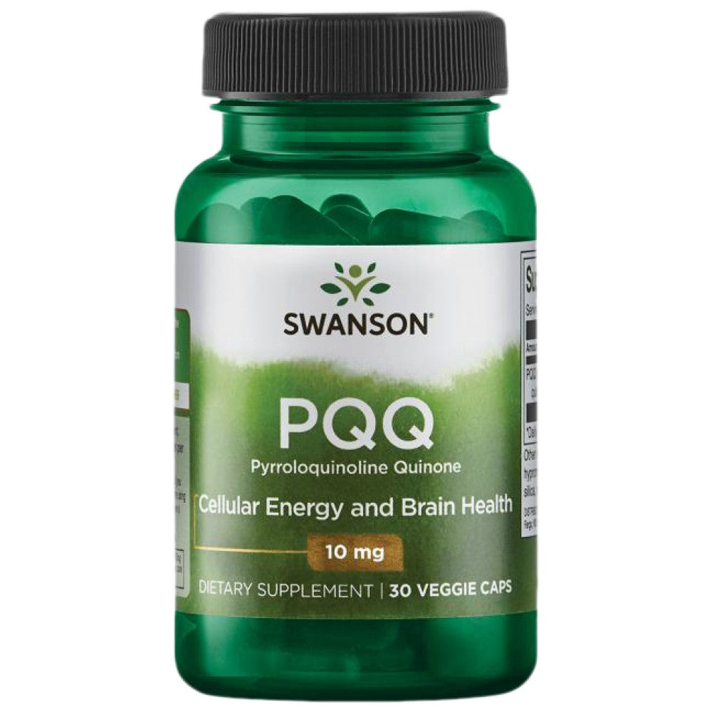 PQQ 10 mg / Pyrroloquinoline Quinone - 30 capsules - Nutra Best Europe