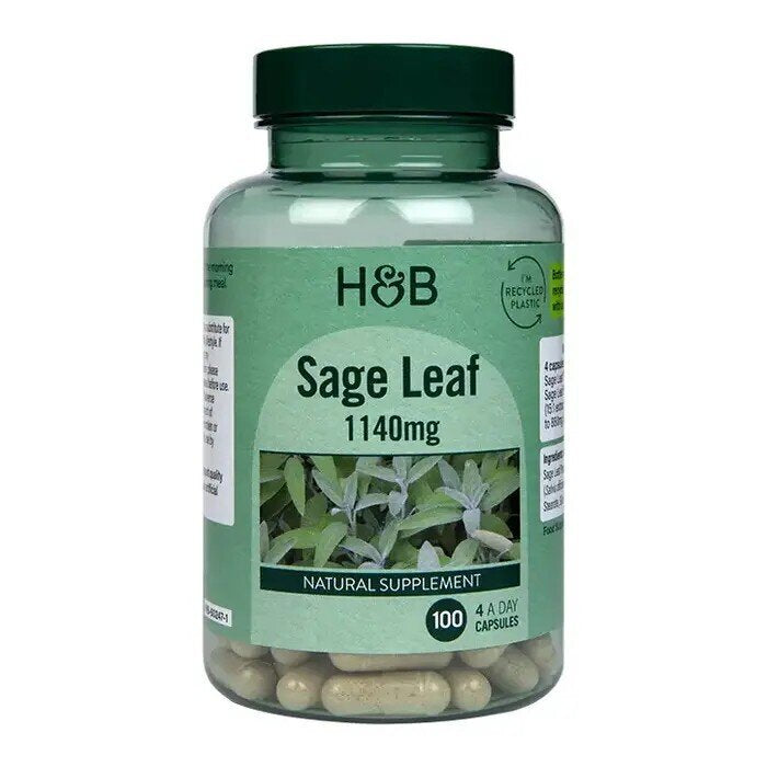 Salvia (zsályalevél) (zsálya) 285 mg 100 kapszula HOLLAND & BARRETT