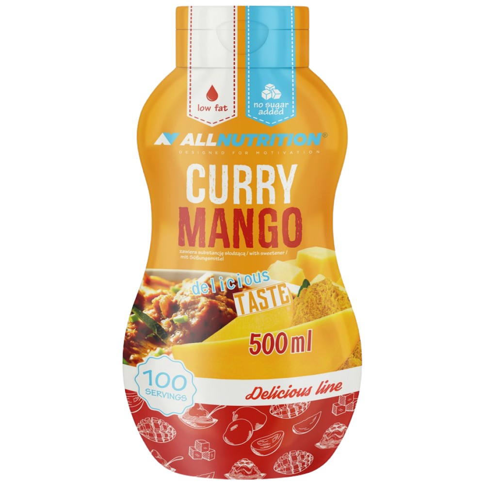 Nulla kalóriatartalmú szósz | Curry mangó - 500 ml