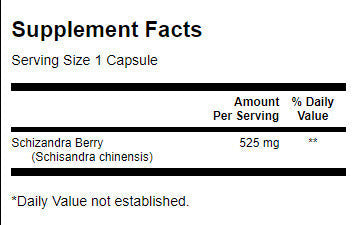 Schizandra Bogyók 525 mg - 90 kapszula