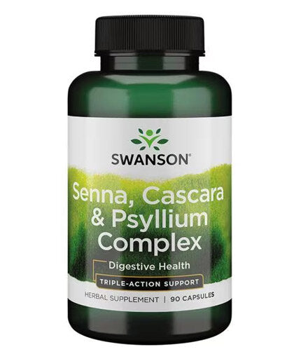 Senna/Psyllium/Cascara Complex 550 mg - 90 kapszula