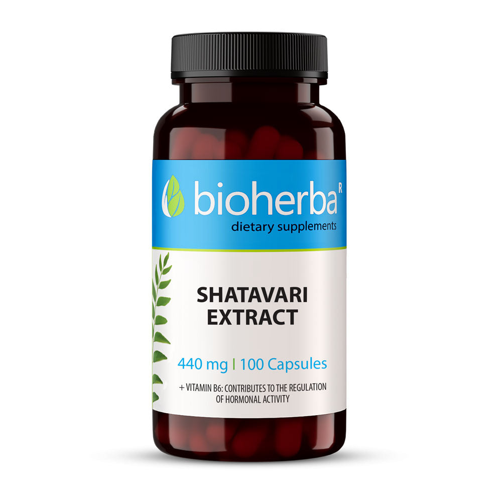 Shatavari ájurvédikus női fiatalító kivonat 550 mg - 100 kapszula
