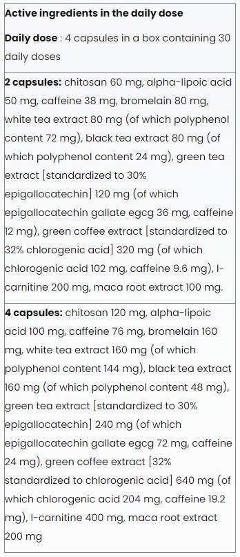 SixPack | Ultimate Thermogenic Fat Burning Formula - 120 kapszula