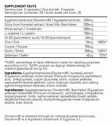 Hair Beauty 60 capsules - Nutra Best Europe