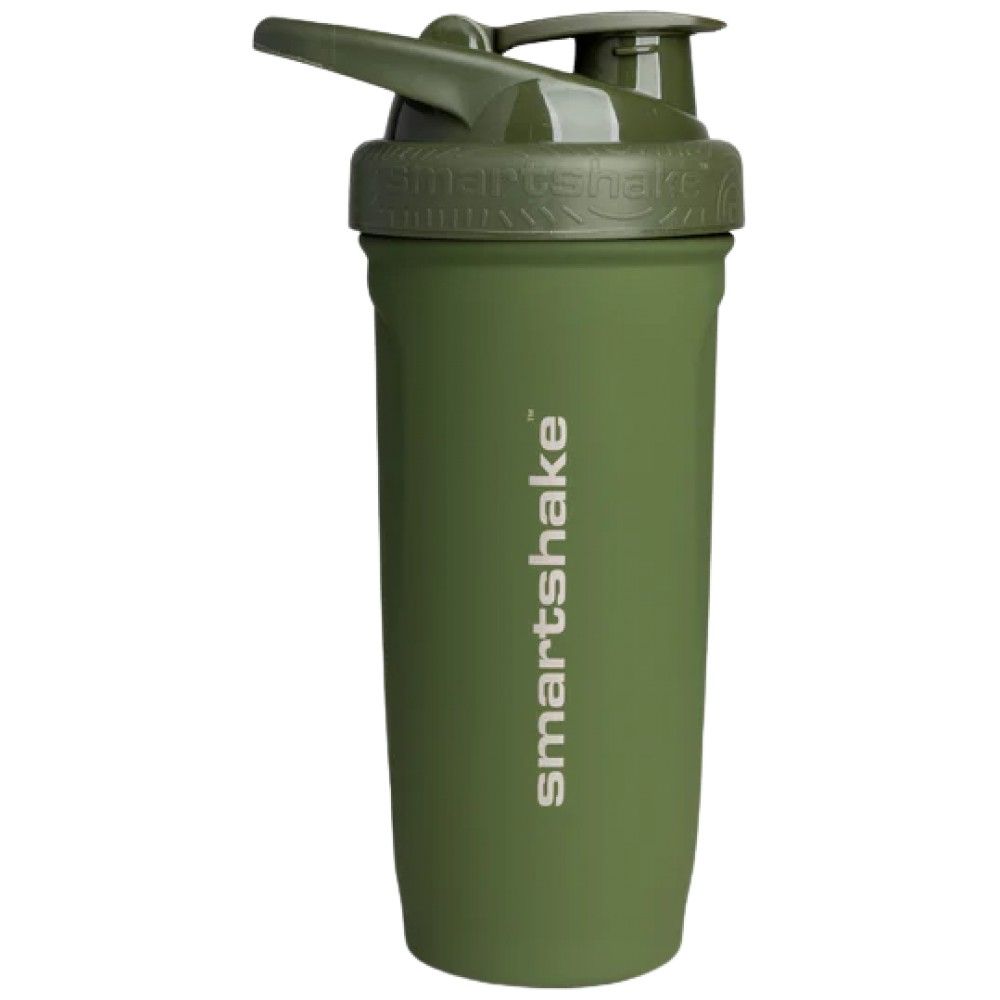 Intelligens erősítő rozsdamentes acél shaker | Army Green - 900 ml