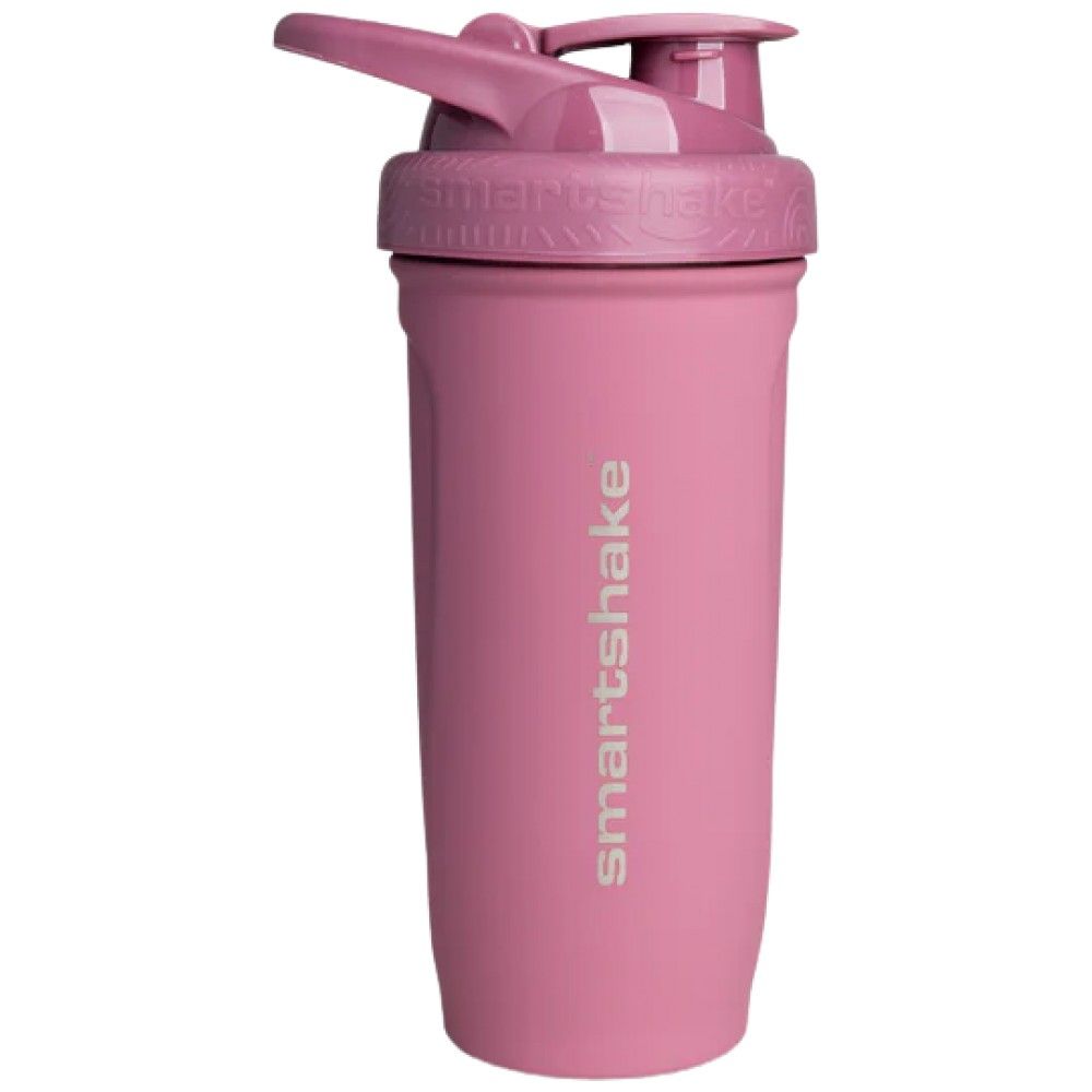 Intelligens erősítő rozsdamentes acél shaker | Deep Rose - 900 ml