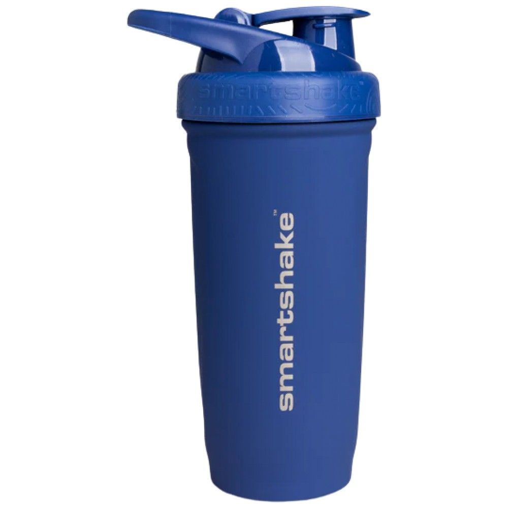 Intelligens erősítő rozsdamentes acél shaker | Sötétkék - 900 ml