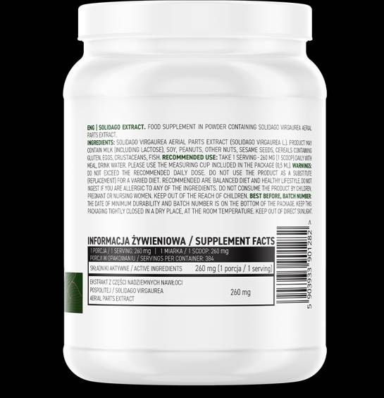 Solidago kivonat por 100 gramm