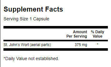 St. John's Wort 375 mg - 60 kapszula