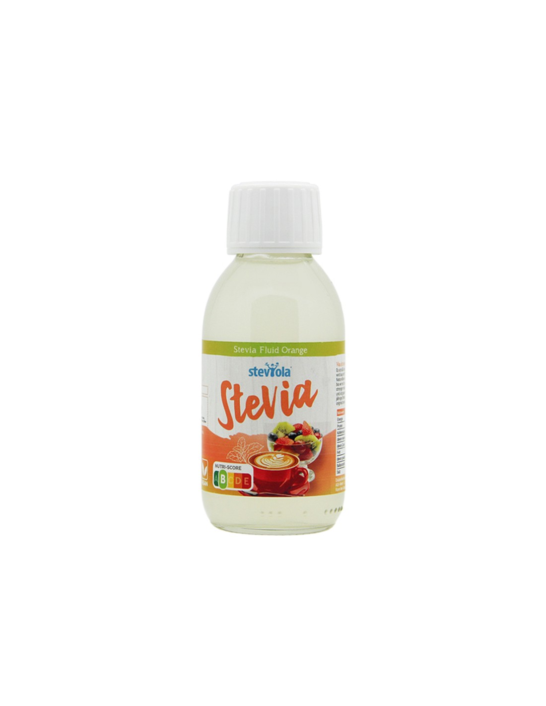 Folyékony stevia narancs aromával - Steviola, 125 ml