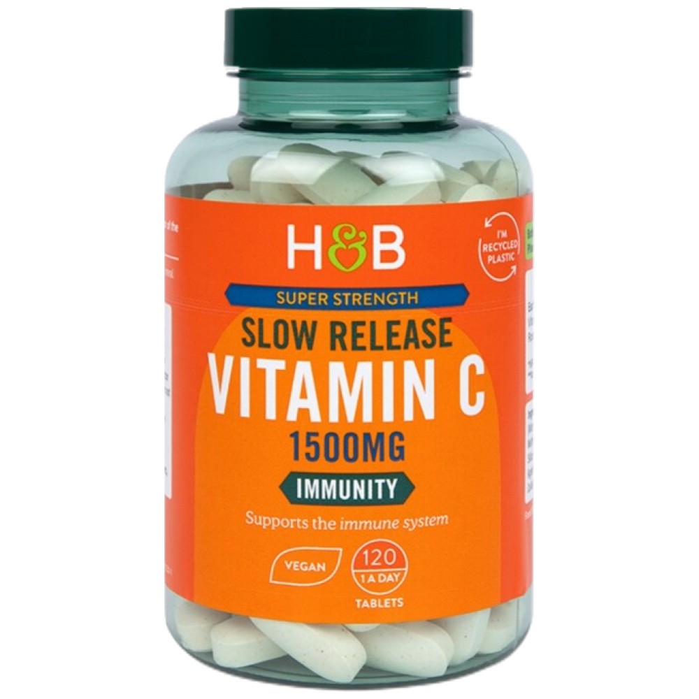 Super Strength Slow Release C vitamin 1500 mg - 120 tabletta