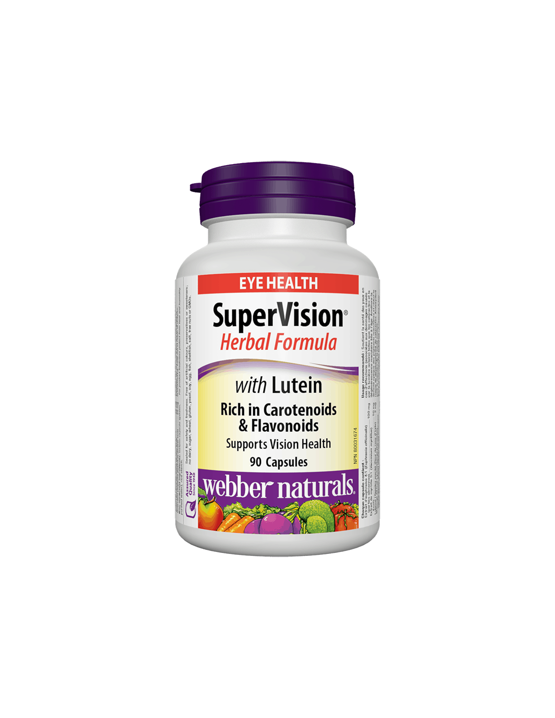 SuperVision® Herbal Formula/Növényi formula a látás támogatására Lutein x 90 kapszulával