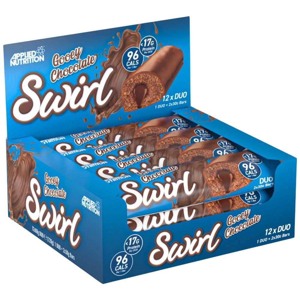 Swirl | Duo Protein Bar - 12 x 60 grams - Nutra Best Europe