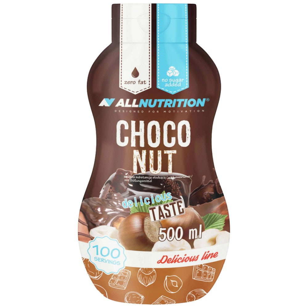 Nulla kalóriatartalmú szirup | csokoládé dió - 500 ml
