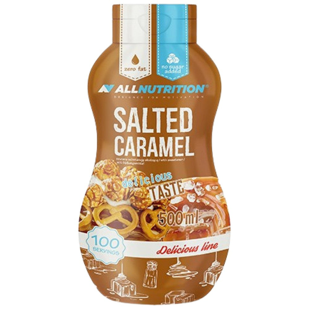 Nulla kalóriatartalmú szirup | Sós karamell - 500 ml