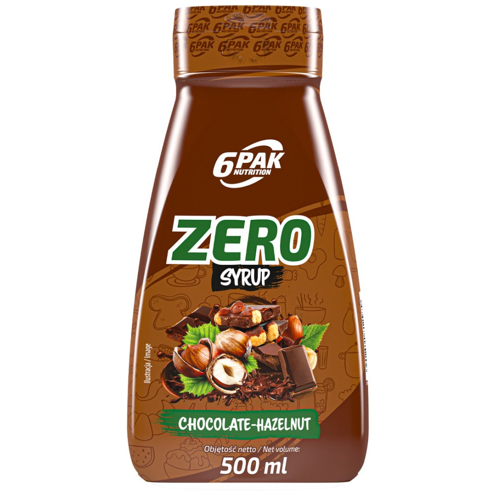 Zero szirup - csokoládé mogyoró - 500 ml