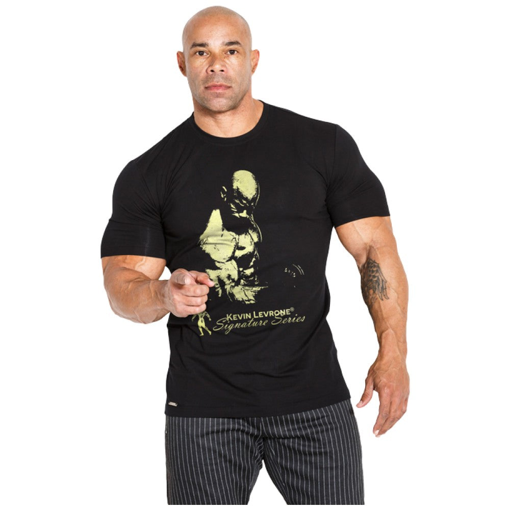 Férfi rövid ujjú póló/T-shirt 03 LM Classic - Fekete